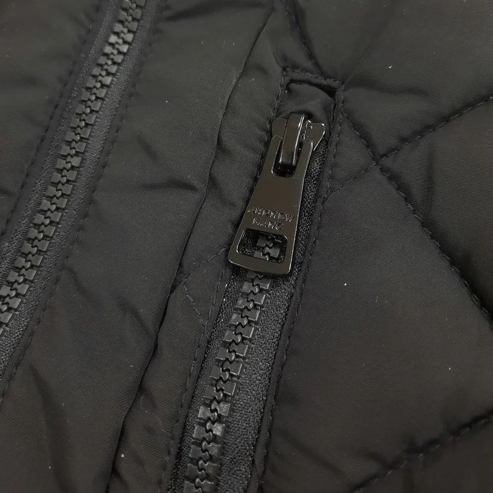 Black quilted winter vest - Andrew Marc brand - Picture 11 of 11